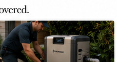 Pentair installation